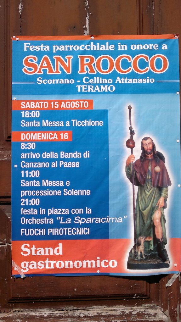 san rocco scorrano festa